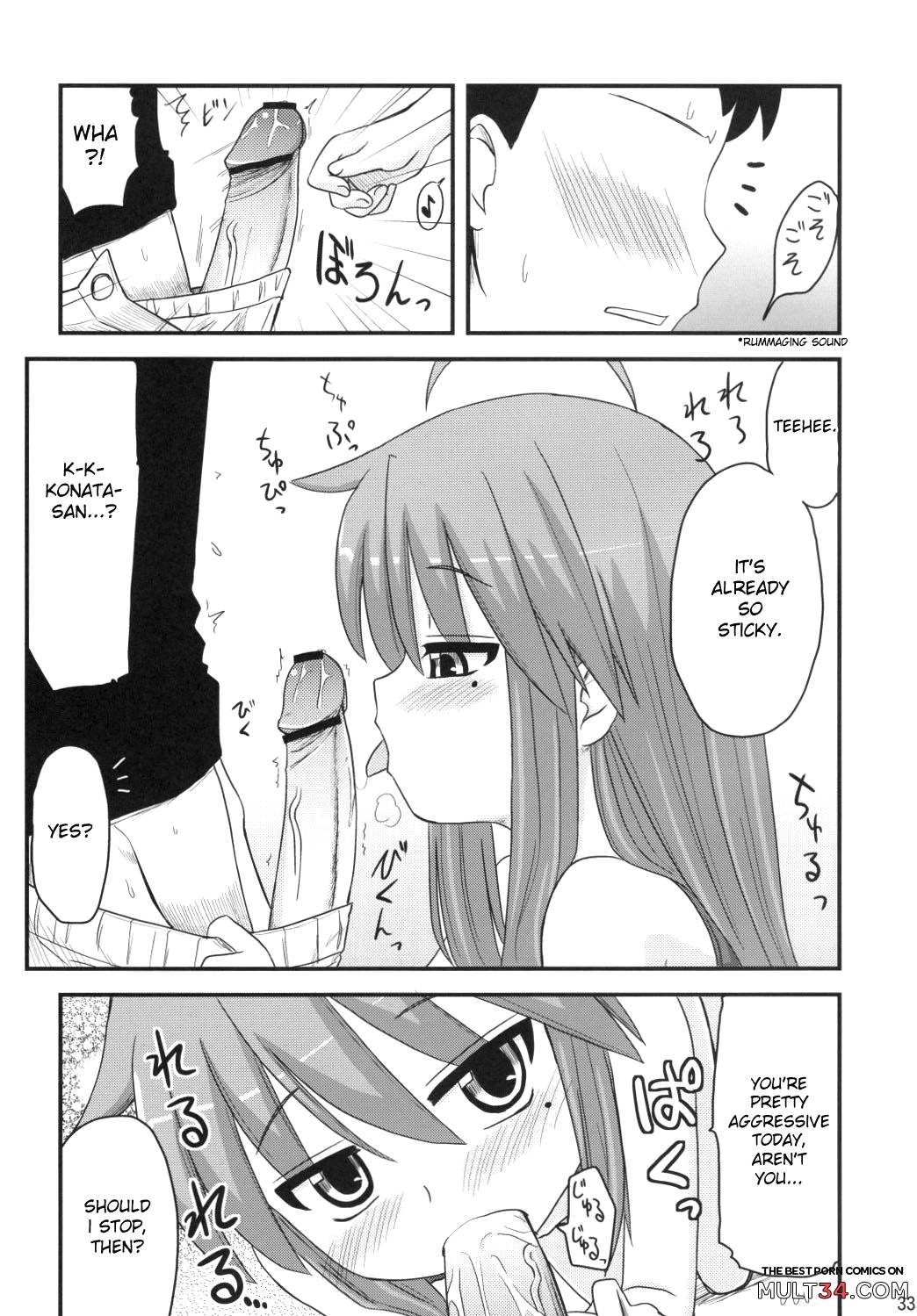 Konata and Oh-zu 4 people each and every one + 1 page 29