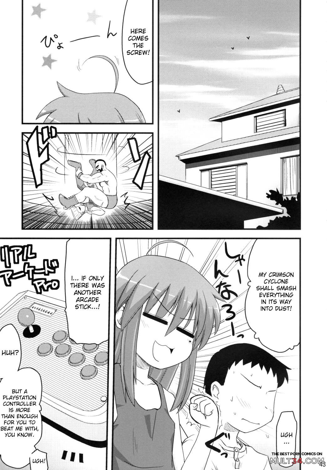 Konata and Oh-zu 4 people each and every one + 1 page 39