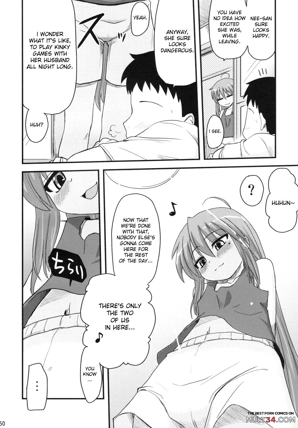 Konata and Oh-zu 4 people each and every one + 1 page 46