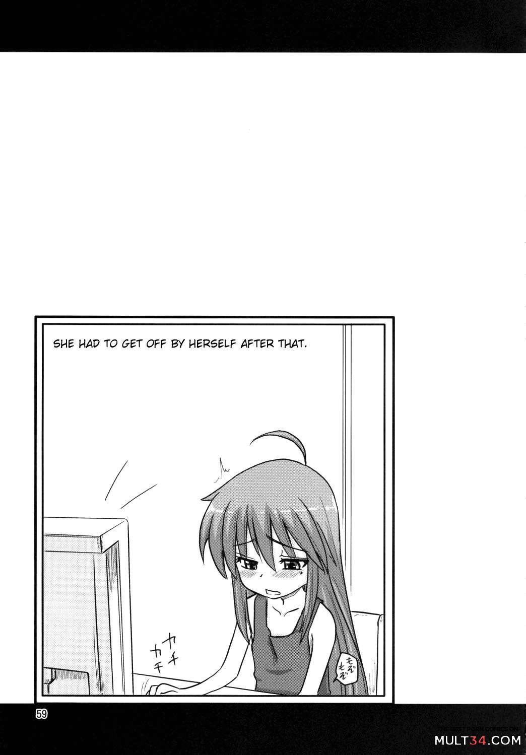 Konata and Oh-zu 4 people each and every one + 1 page 55