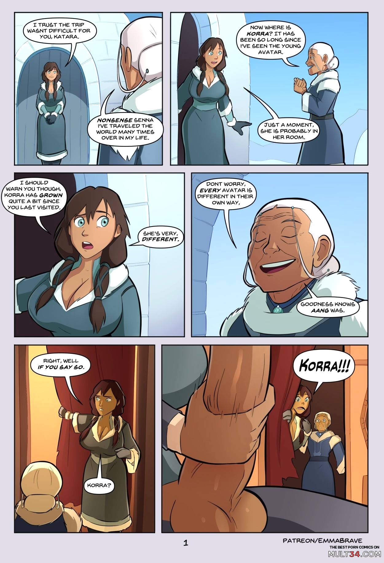Korra: Book One (Ongoing) page 1