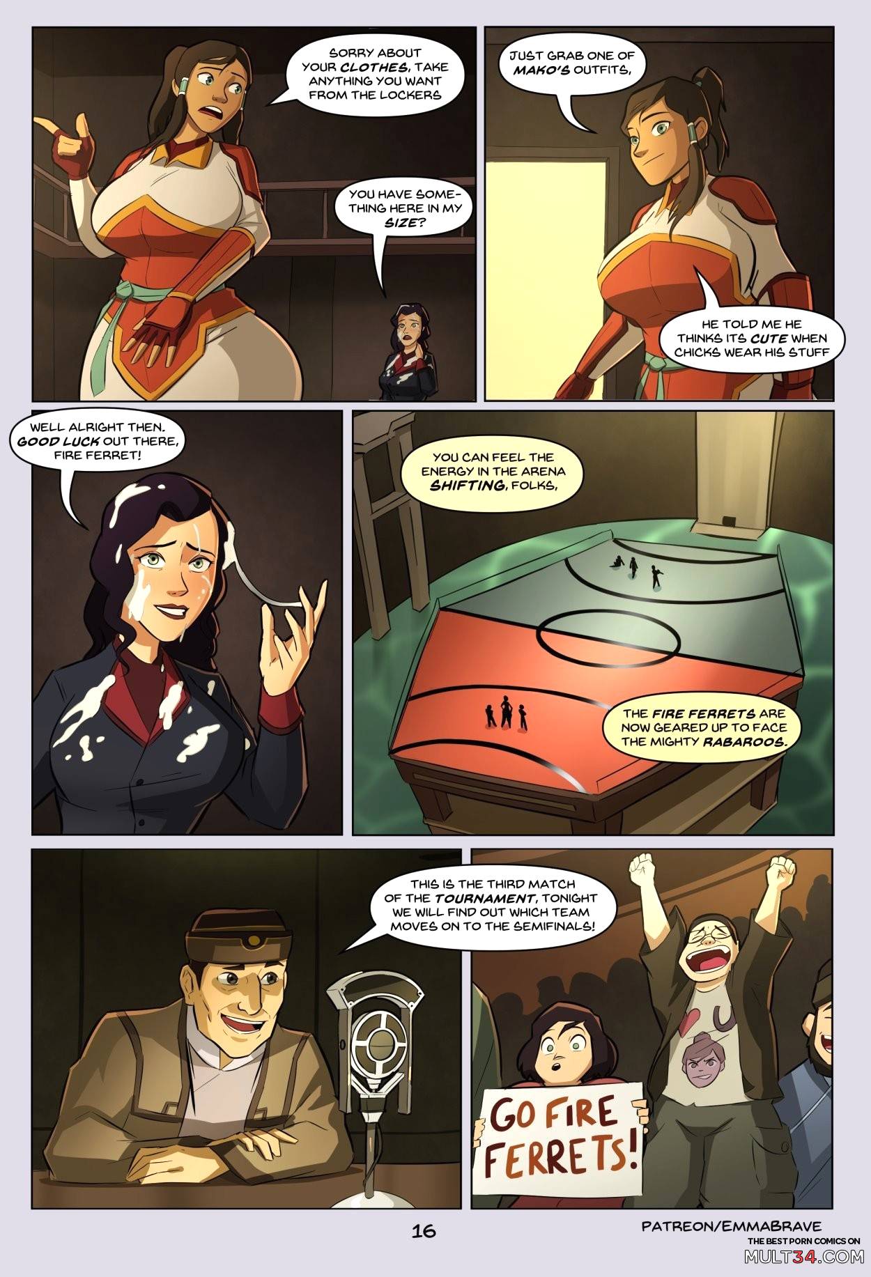 Korra: Book One (Ongoing) page 16