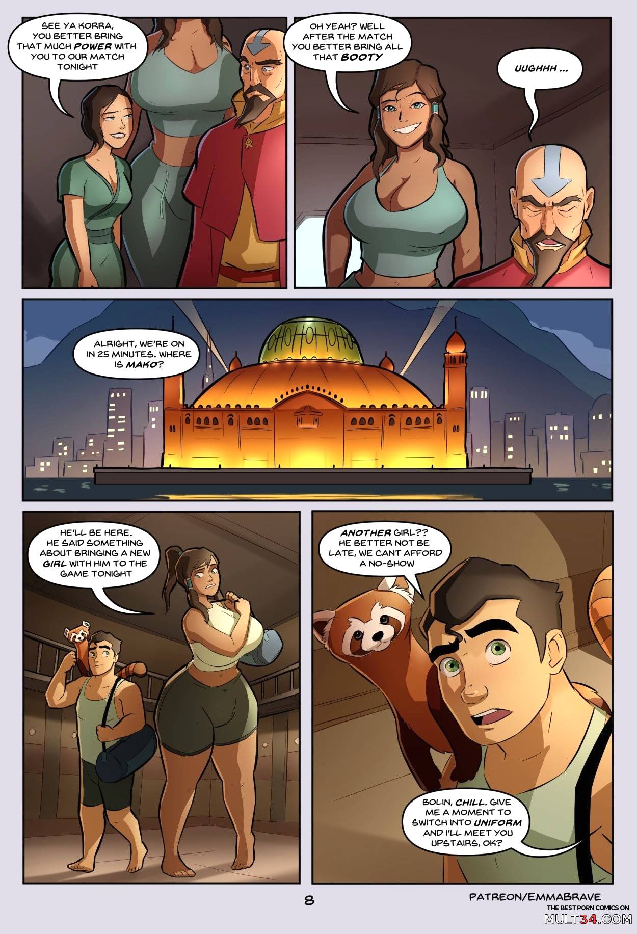 Korra: Book One (Ongoing) page 8