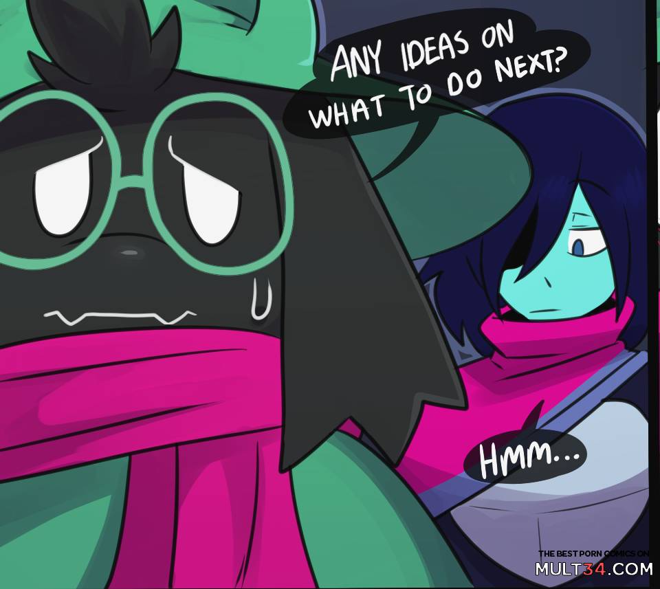 Kris x ralsei porn comic