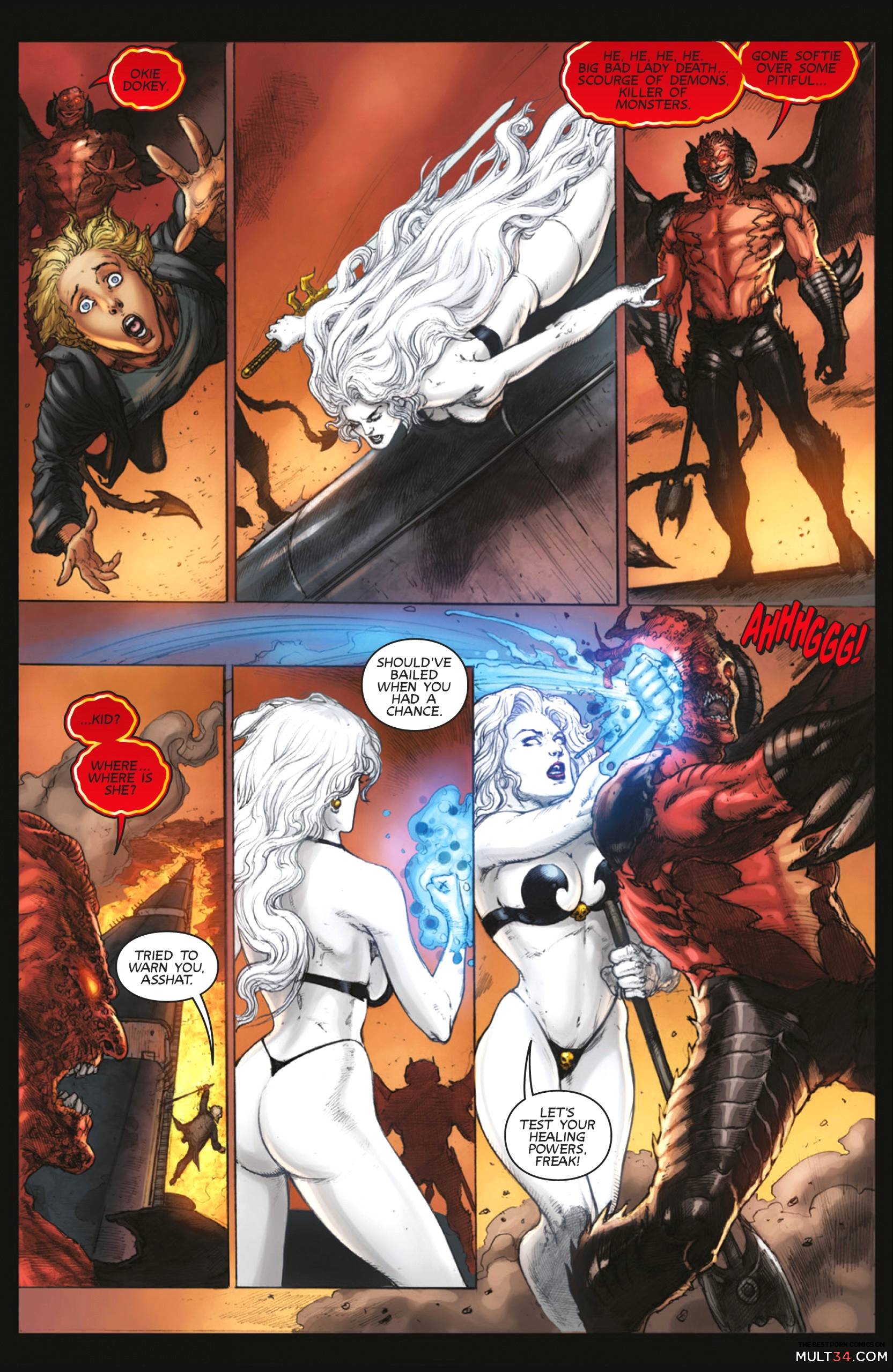Lady Death Rules! page 118
