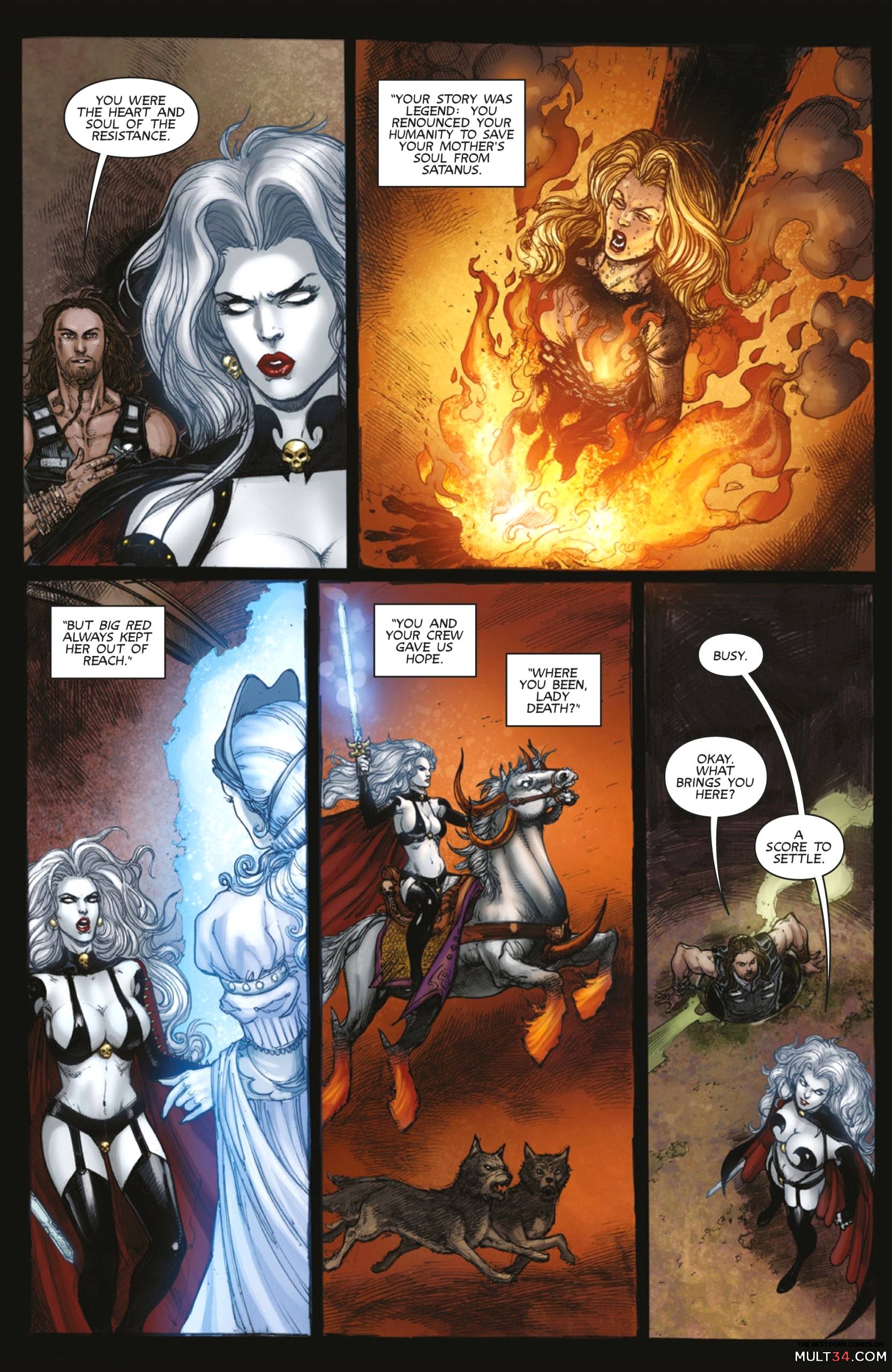Lady Death Rules! page 13