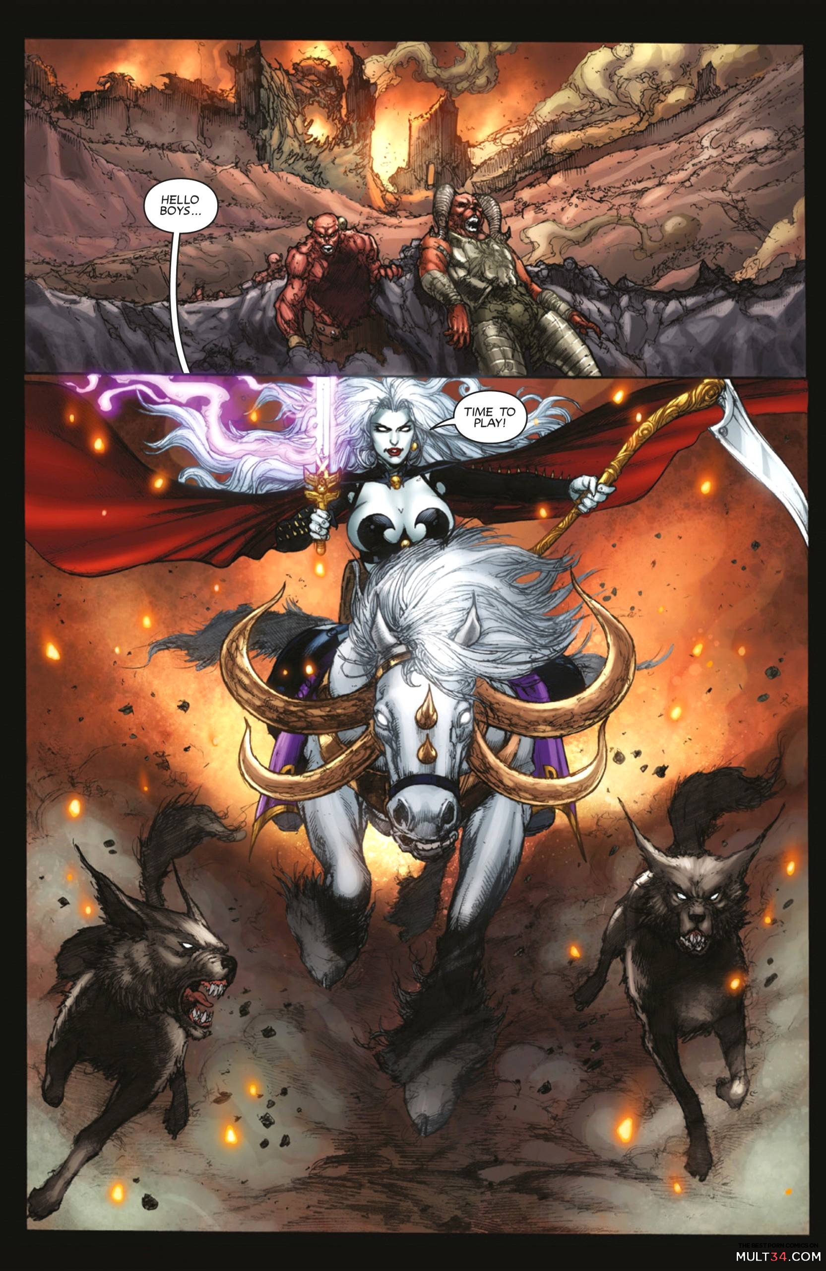 Lady Death Rules! page 38