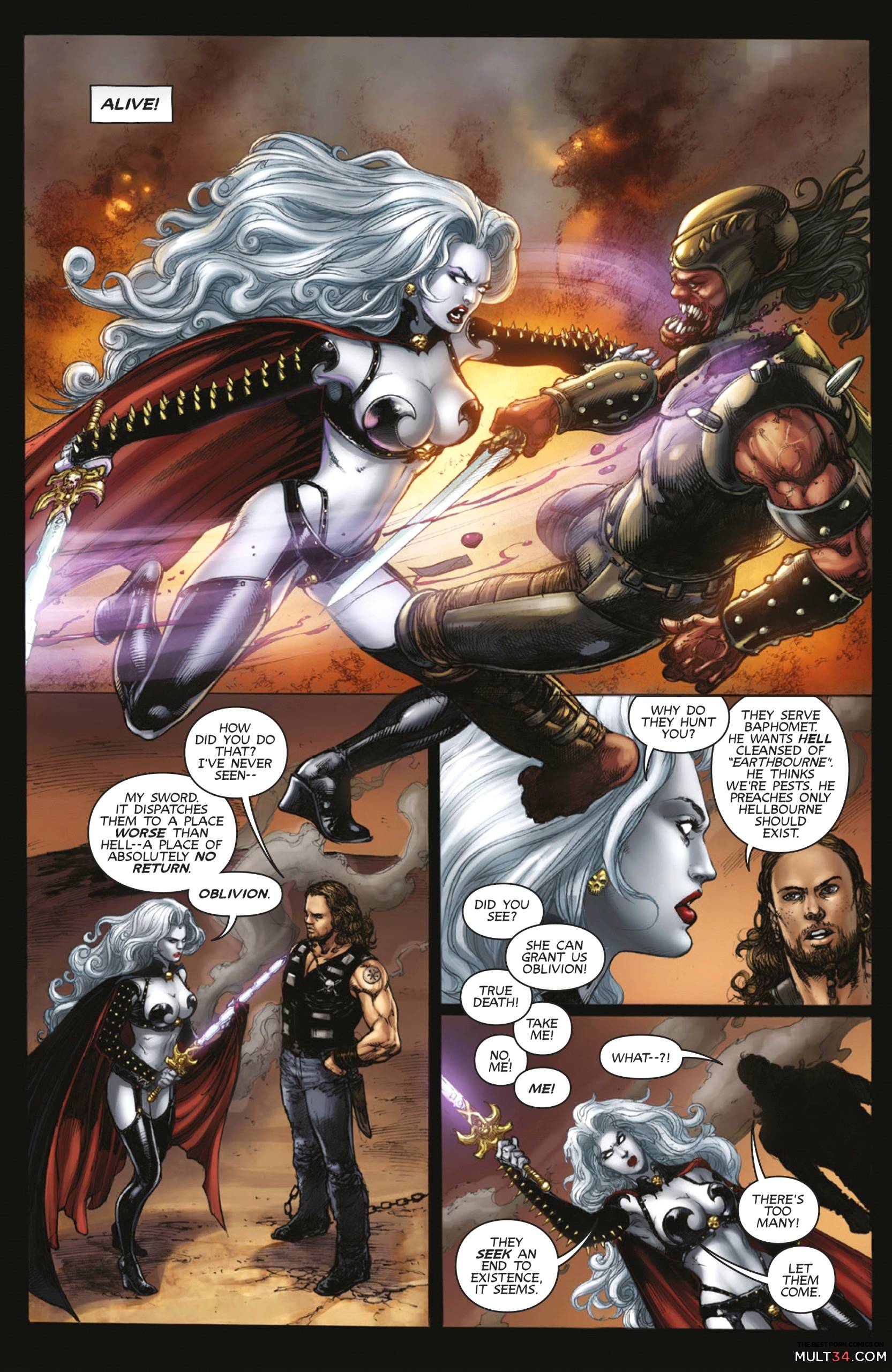 Lady Death Rules! page 8