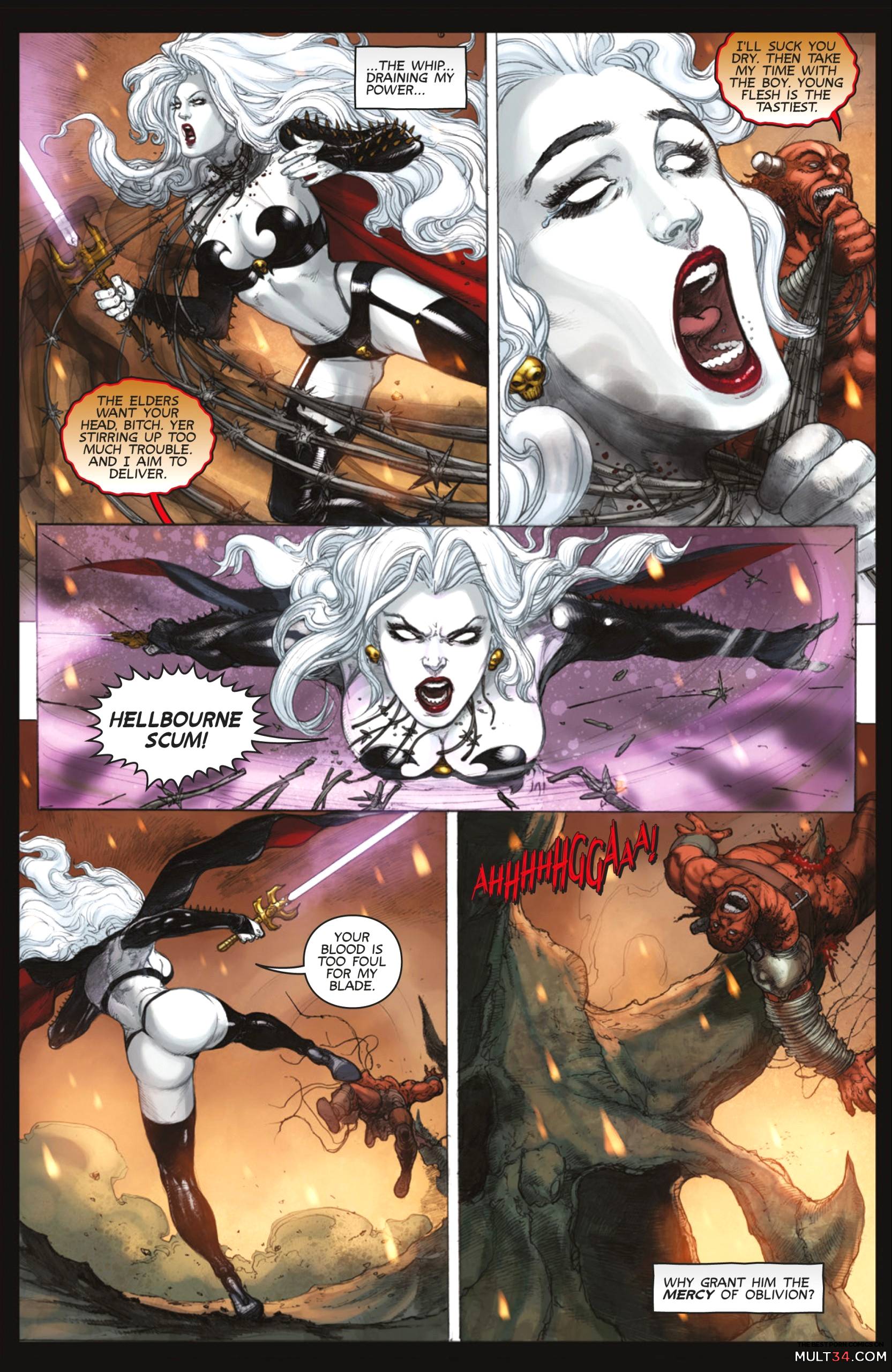 Lady Death Rules! page 90