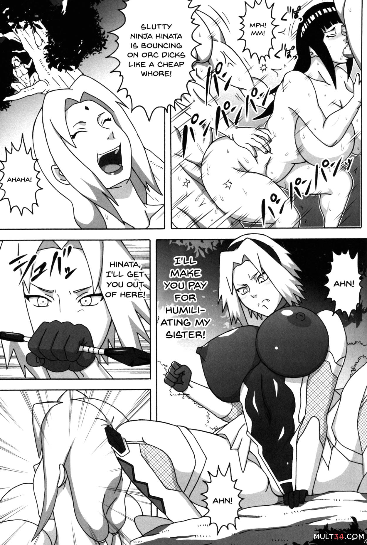 Lewd Demon Ninja Hinata page 30