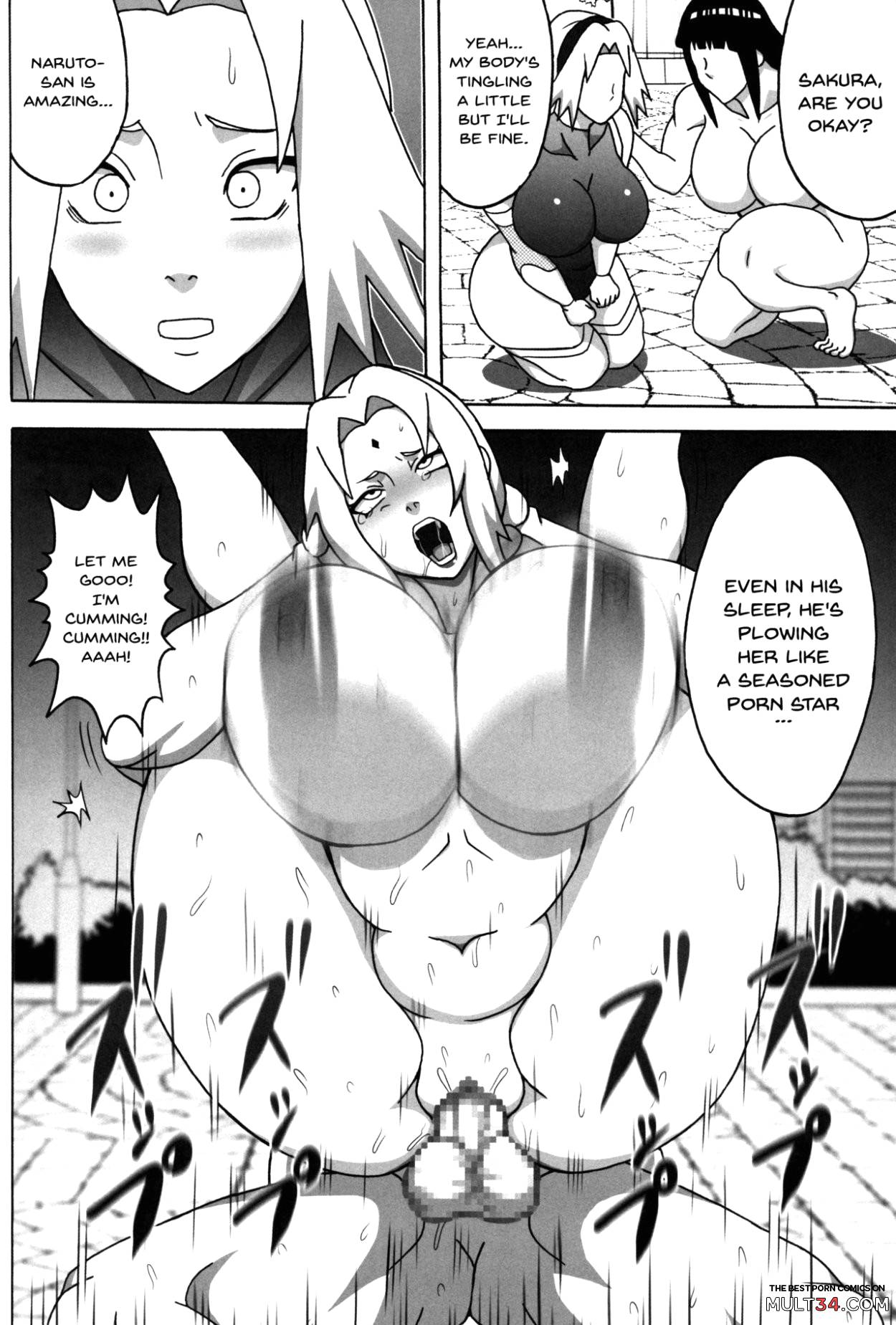 Lewd Demon Ninja Hinata page 37