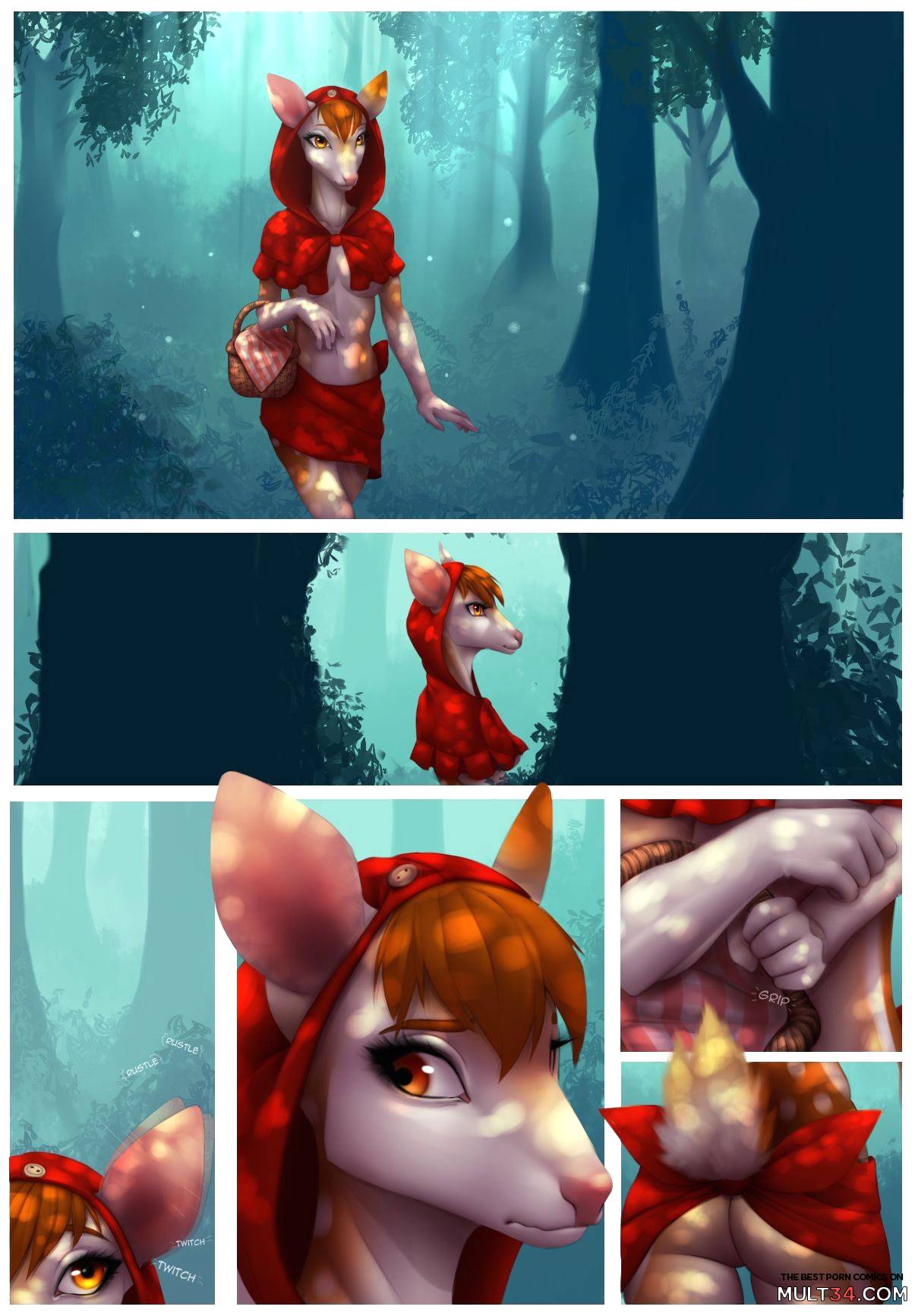 Little Red Riding Deer page 1