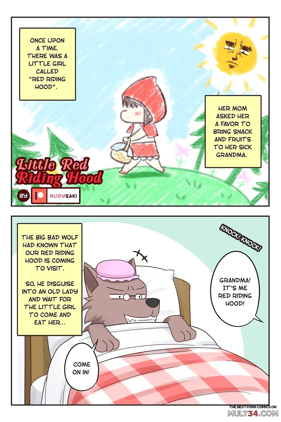 Big Bad Wolf Sex With Little Red - Little Red Riding Hood porn comic - the best cartoon porn comics, Rule 34 |  MULT34
