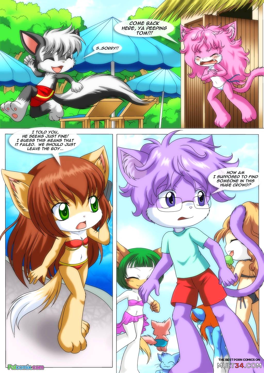 Little Tails 5: Lucky and Unhappy page 10