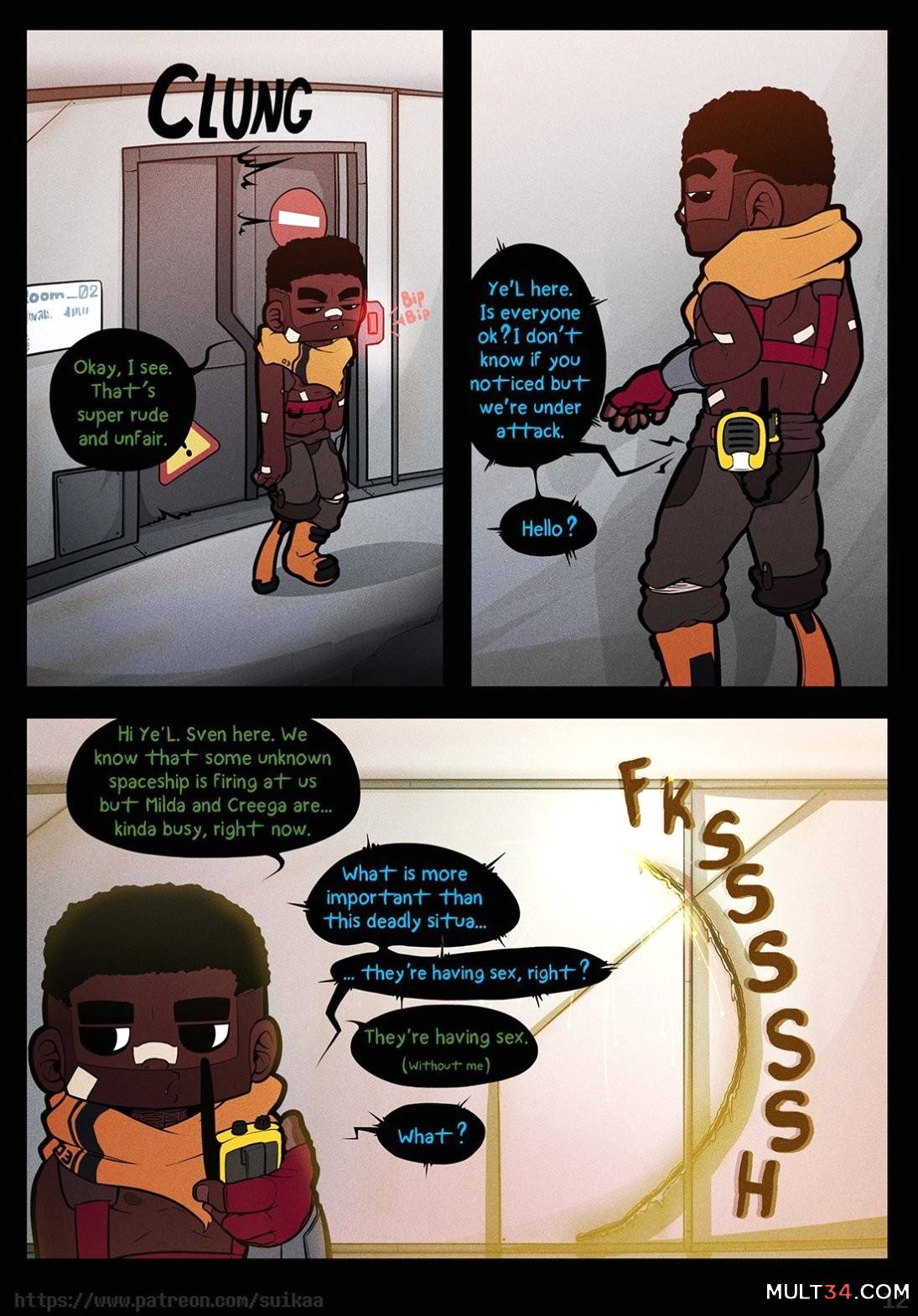 Love Delivery Intergalactic Service page 12