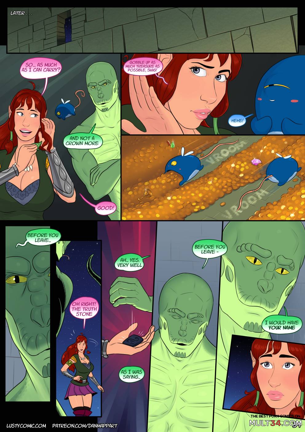 Lusty and the Cunning Snakelord page 34