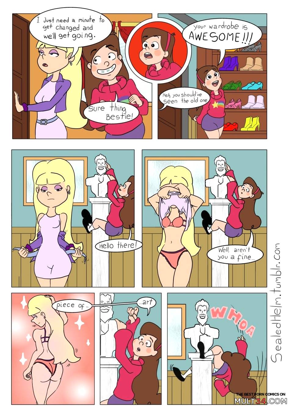 950px x 1343px - Mabel x Pacifica (Ongoing) porn comic - the best cartoon porn comics, Rule  34 | MULT34