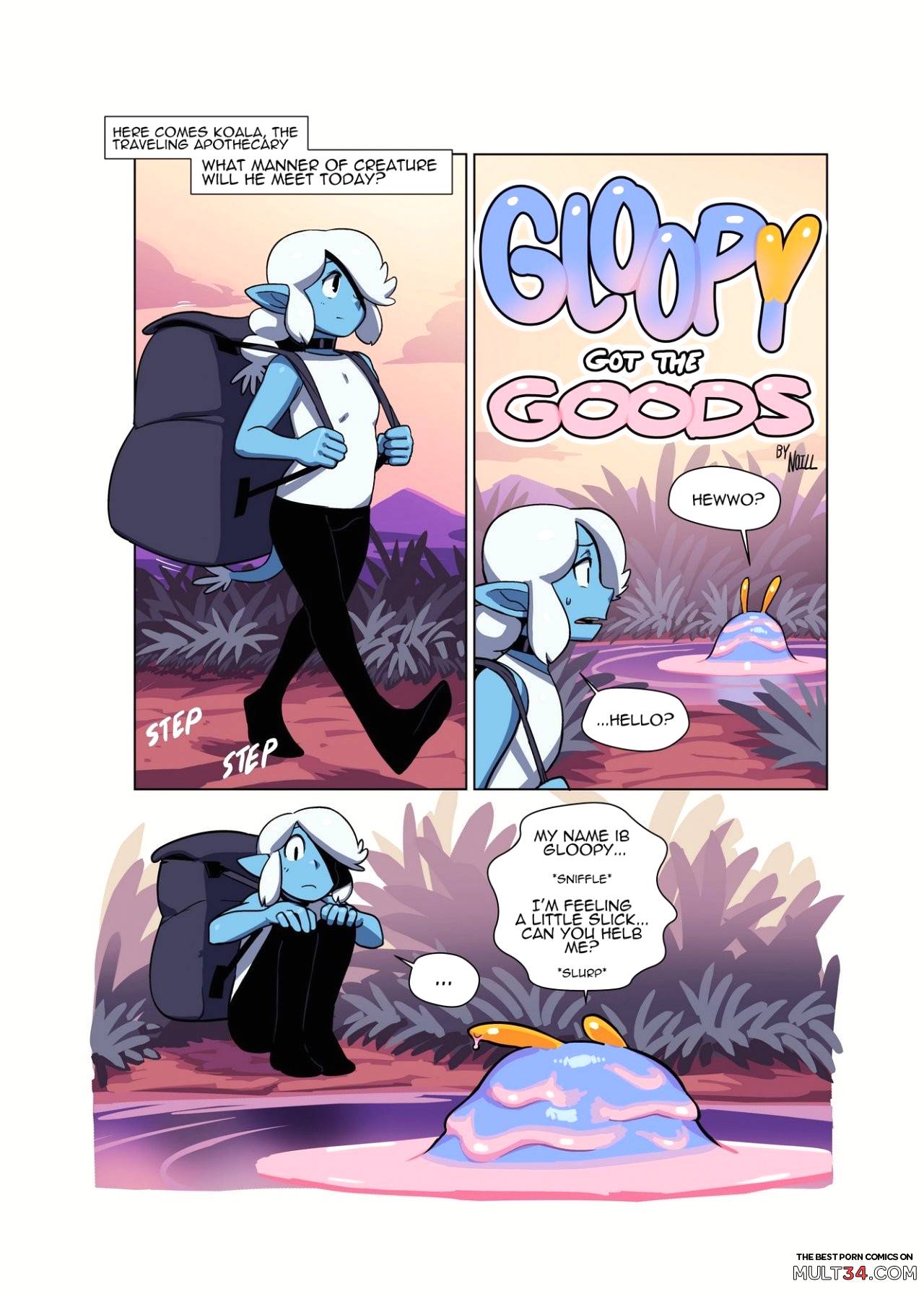 Marina and Gloopy Combo Comic page 2