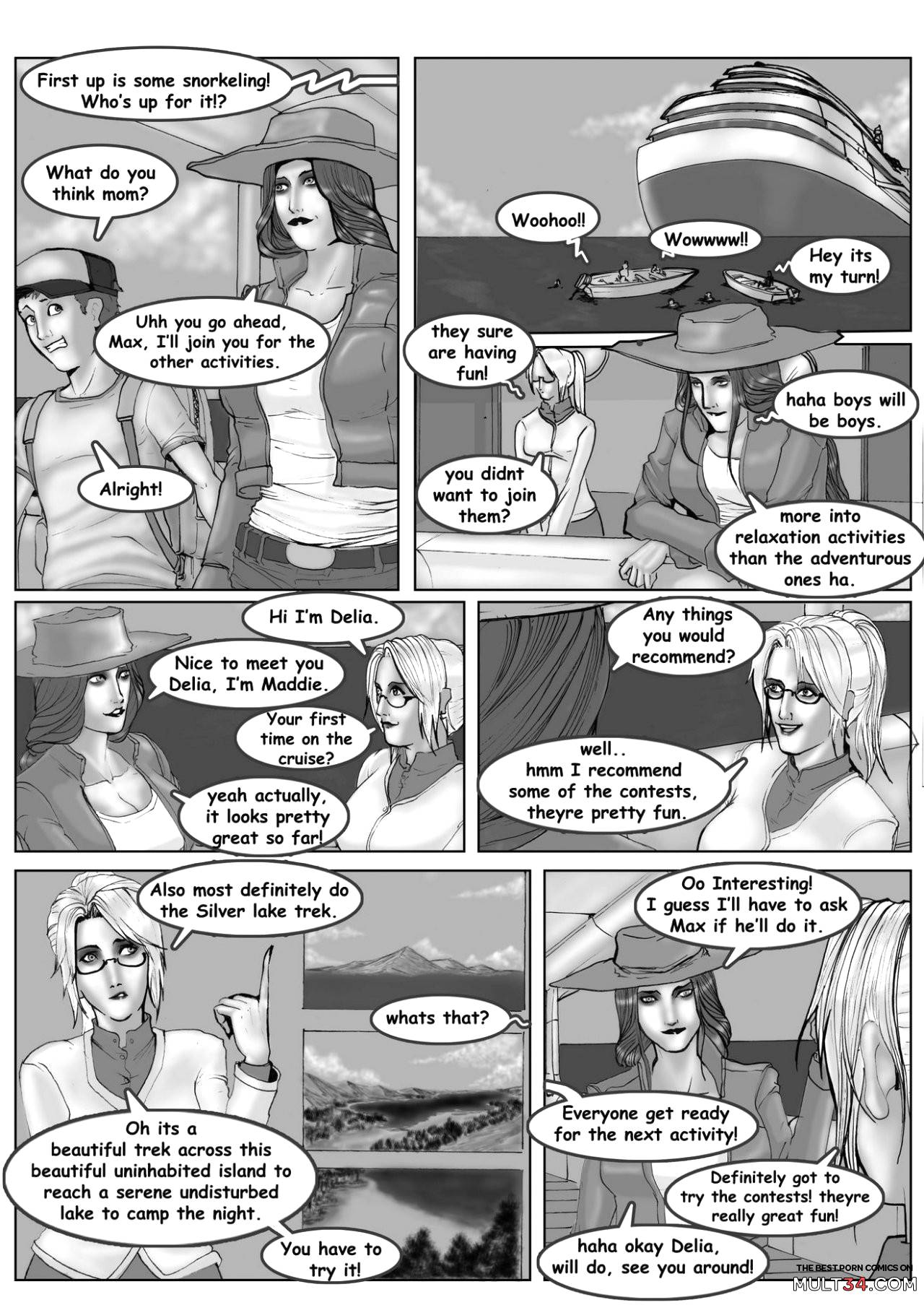 Max and Maddie's Island Quest: Part 1: Jocasta page 8