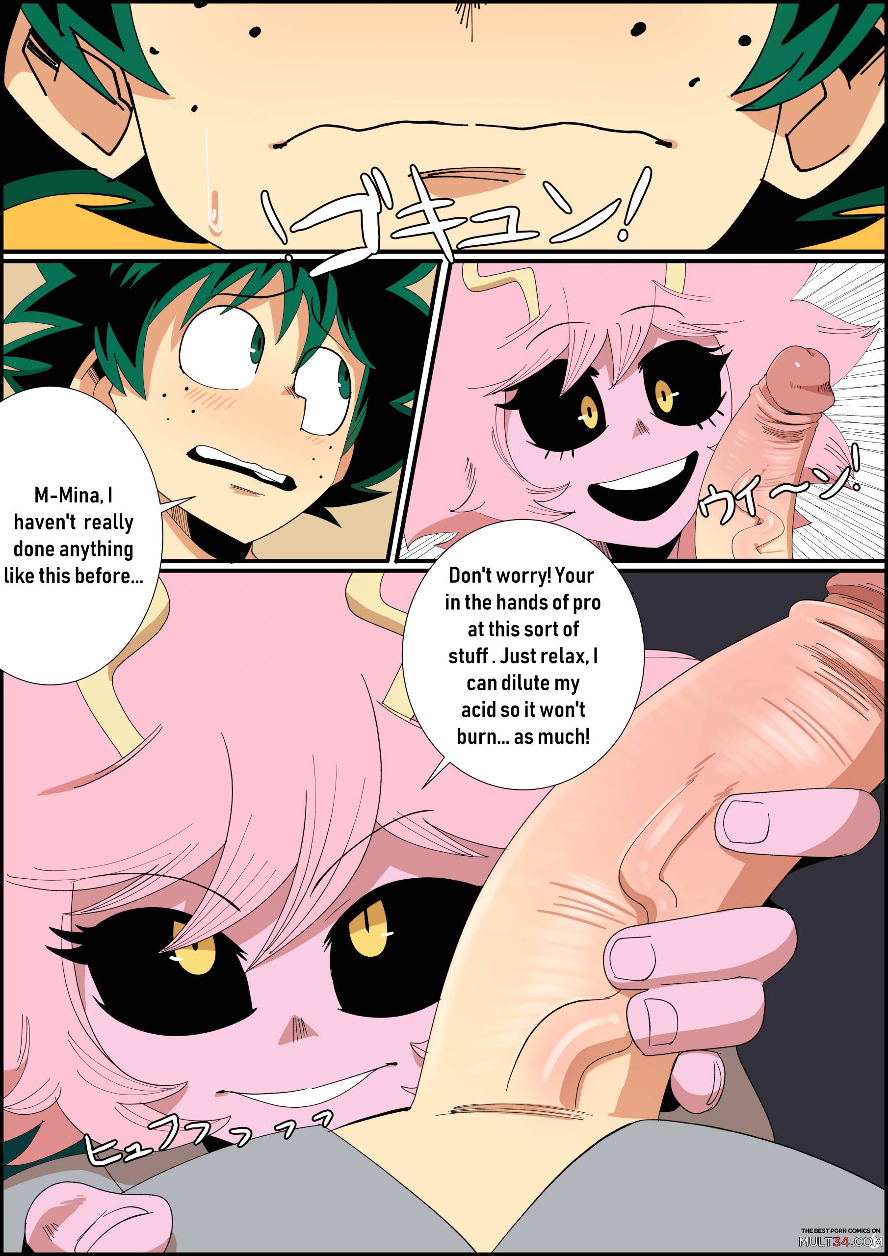 Mina X Deku page 7