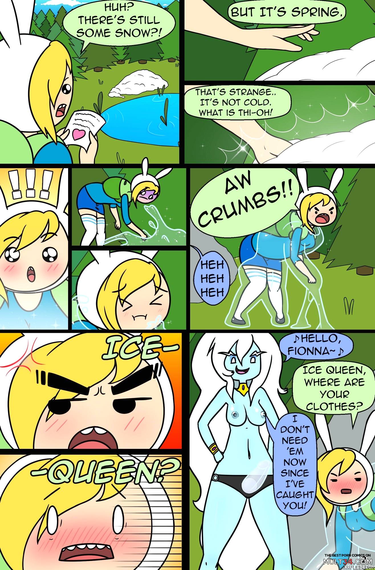 MisAdventure Time Spring Special: The Cat, the Queen, and the Forest page 3