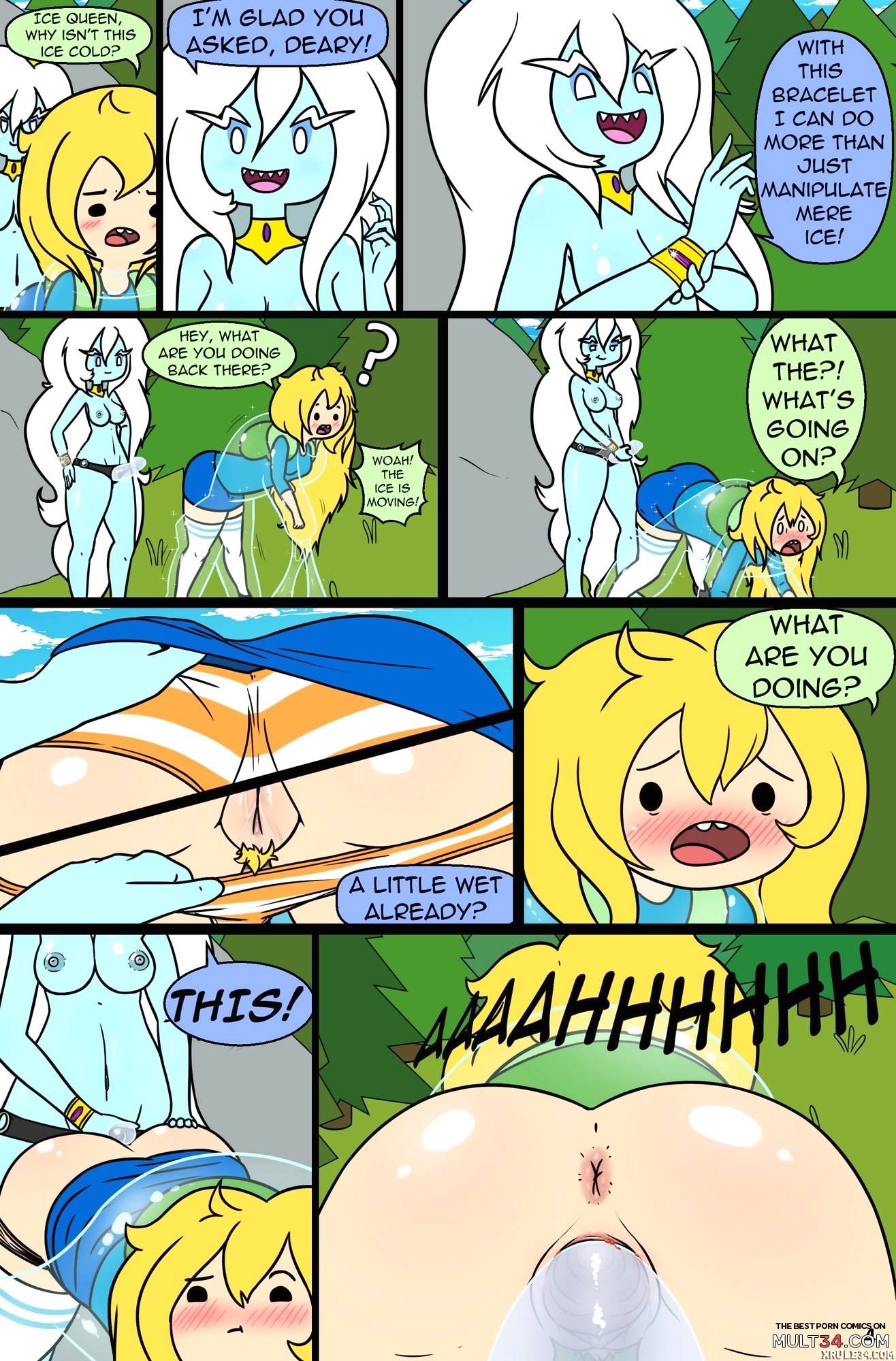 MisAdventure Time Spring Special: The Cat, the Queen, and the Forest page 4