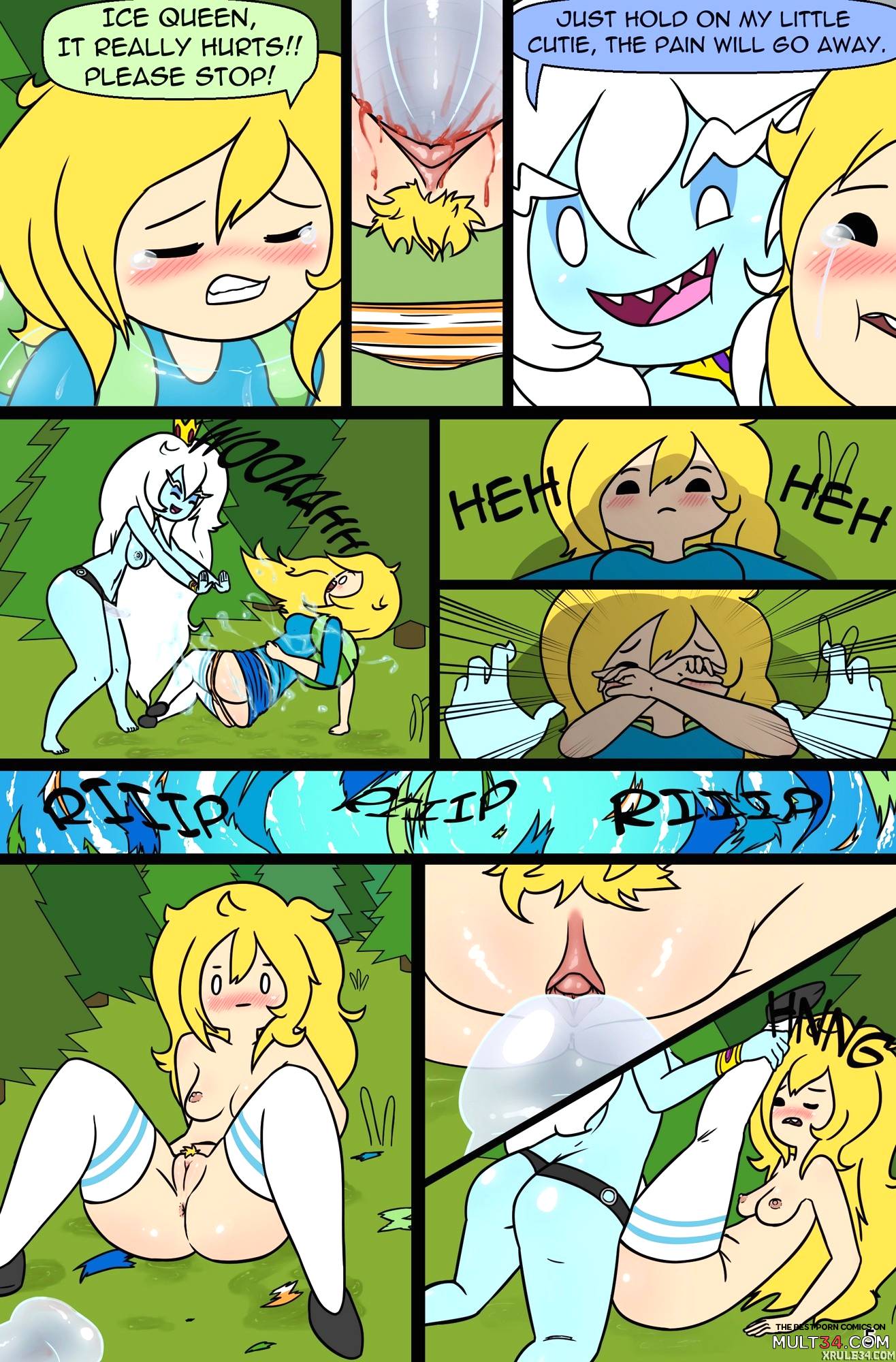 MisAdventure Time Spring Special: The Cat, the Queen, and the Forest page 5