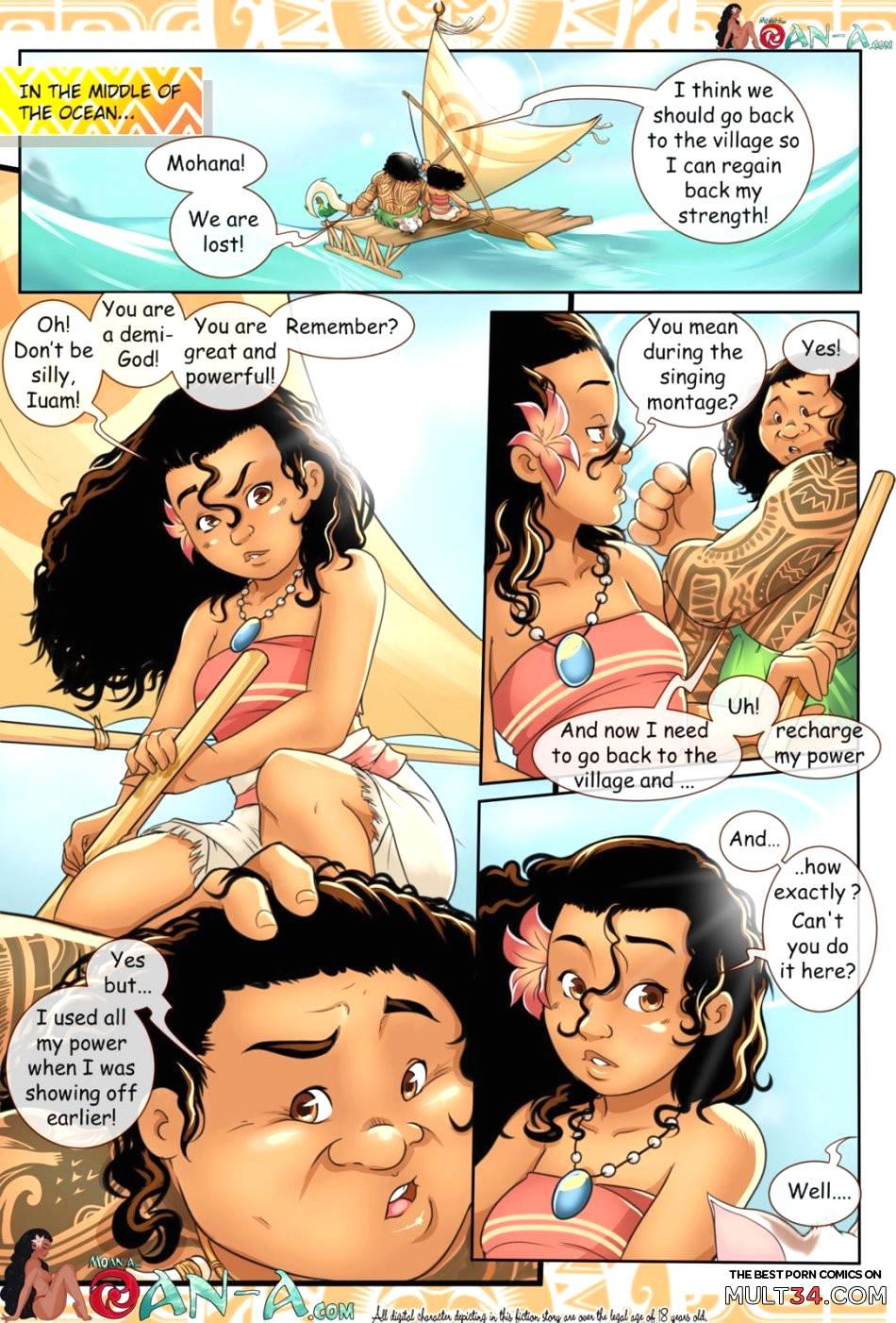 The Naked and Sensuous Moana