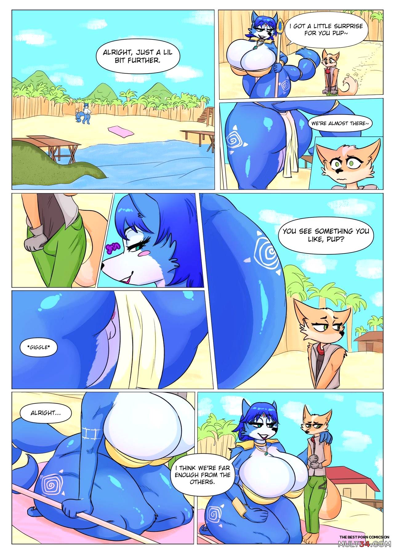 Momma Krystal and a lil fox page 1
