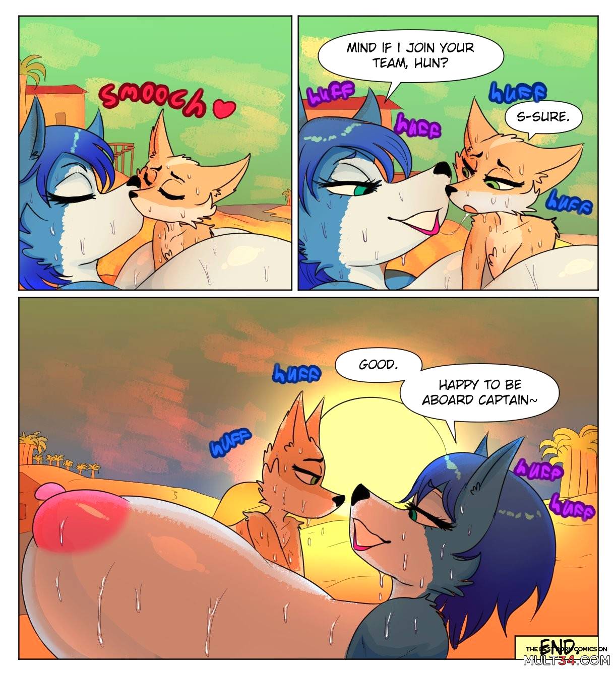 Momma Krystal and a lil fox page 7
