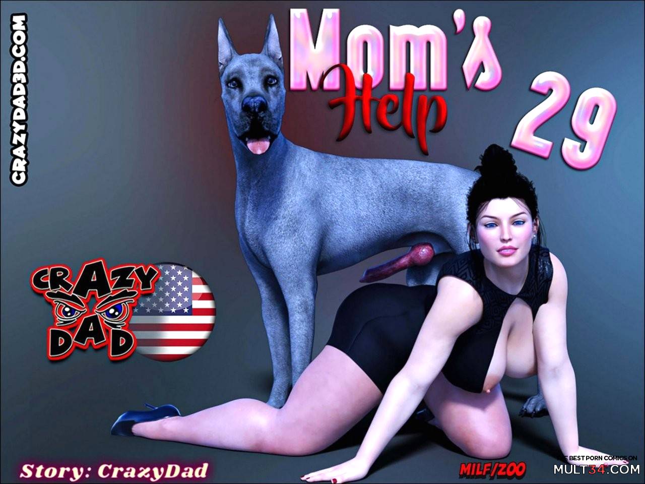 3d Dog Fucks Mom - Mom's Help 29 porn comic - the best cartoon porn comics, Rule 34 | MULT34