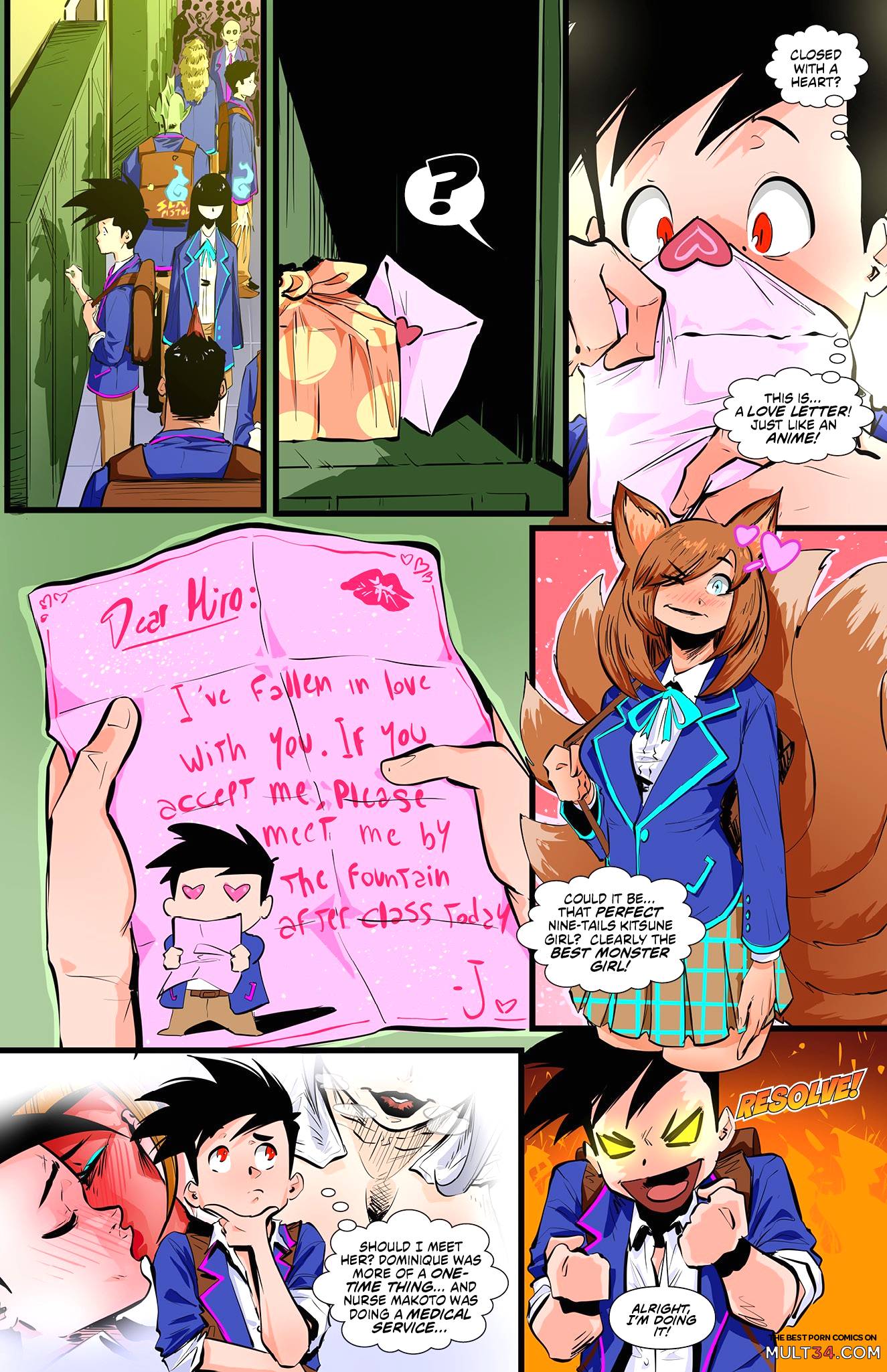 Monster Girl Academy 3 page 2