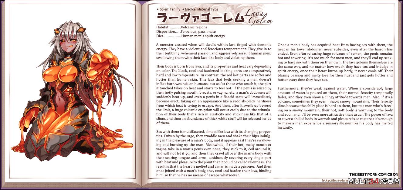 Monster Girl Encyclopedia page 100