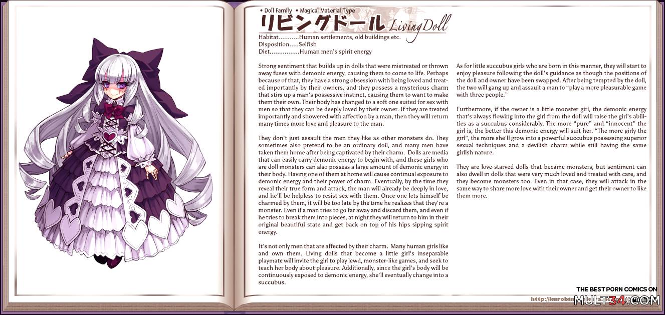 Monster Girl Encyclopedia page 106