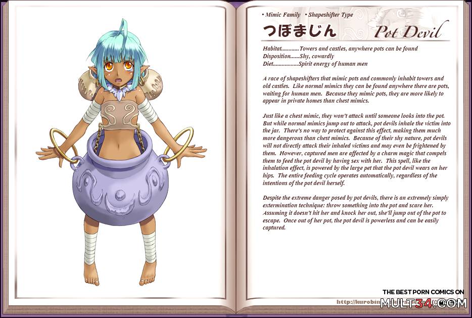 Monster Girl Encyclopedia page 133