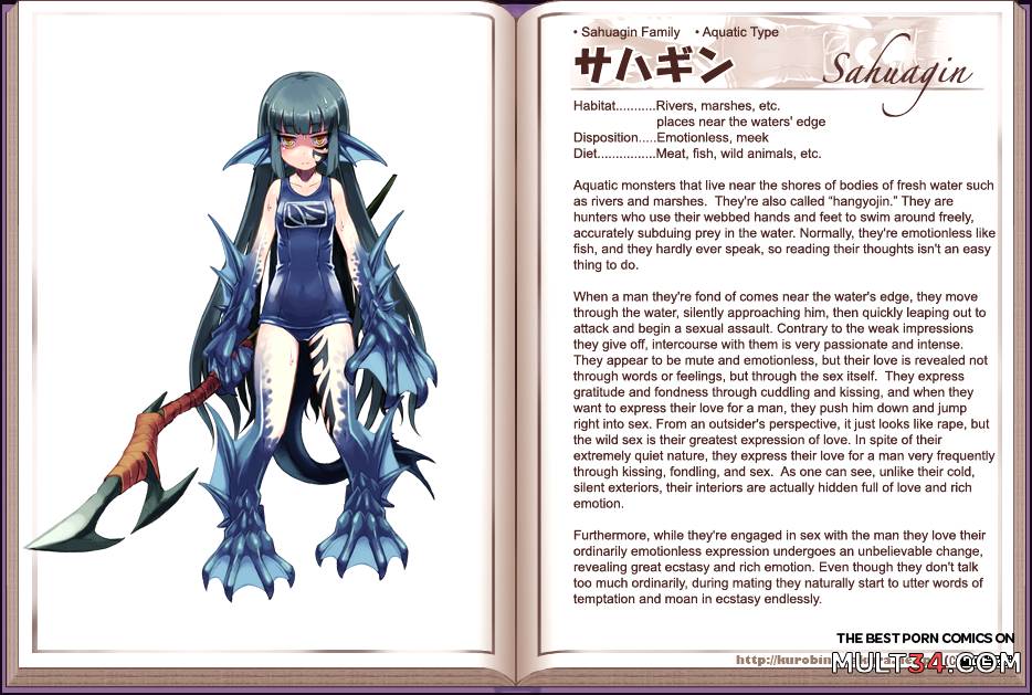 Monster Girl Encyclopedia page 141