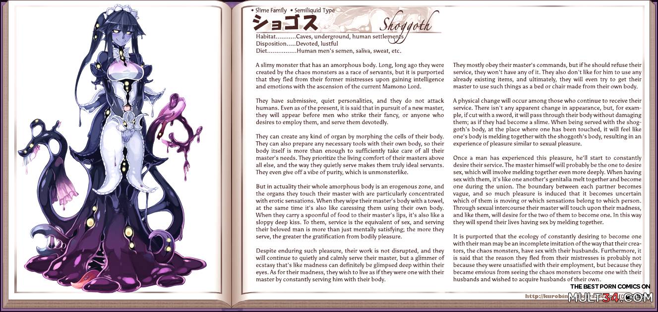 Monster Girl Encyclopedia page 150