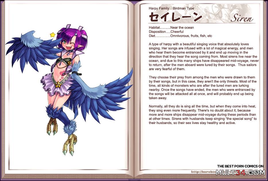 Monster Girl Encyclopedia page 151