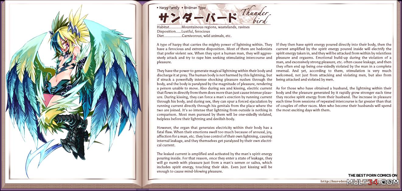 Monster Girl Encyclopedia page 159