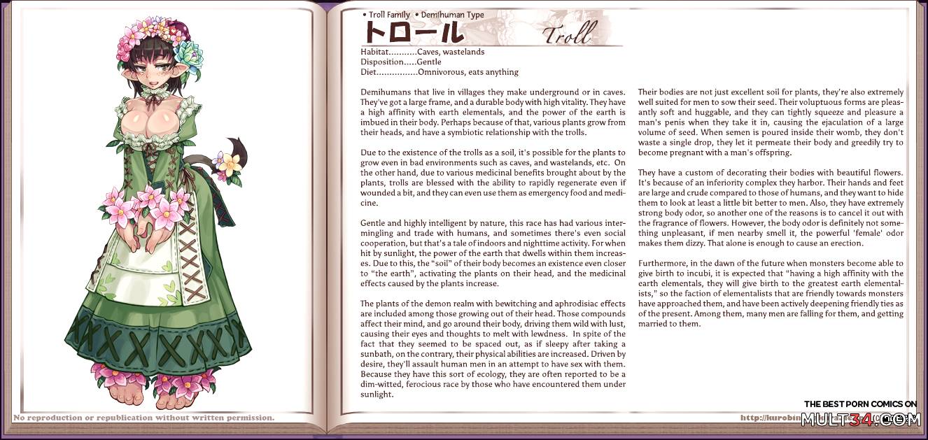 Monster Girl Encyclopedia page 161