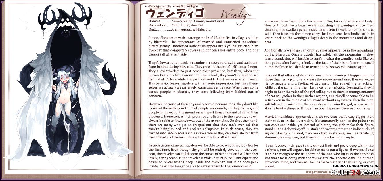 Monster Girl Encyclopedia page 168