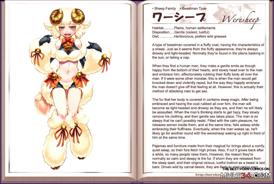 Monster Girl Encyclopedia page 172