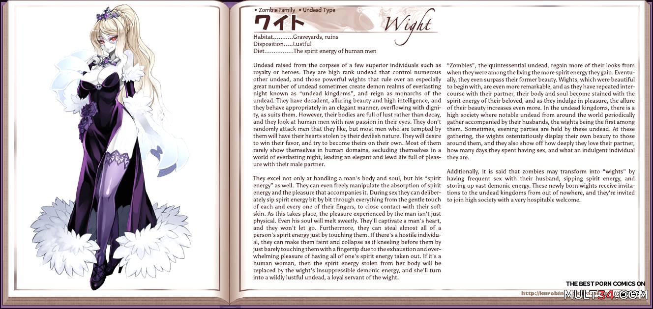 Monster Girl Encyclopedia page 174
