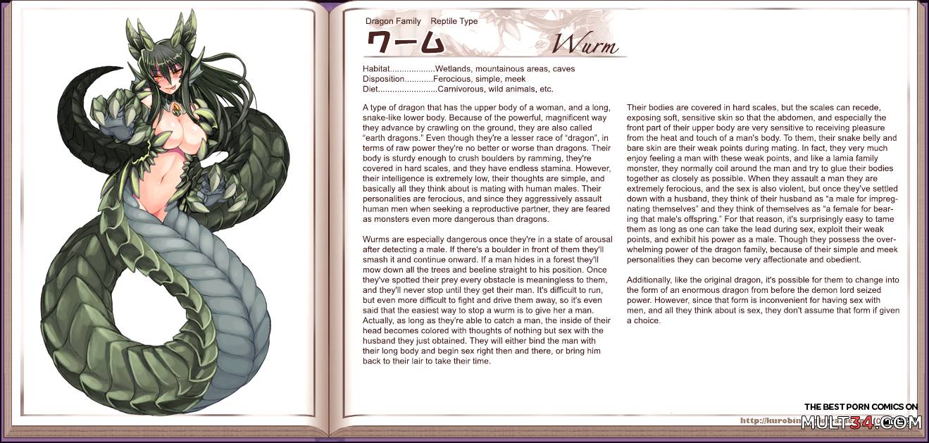 Monster Girl Encyclopedia page 177