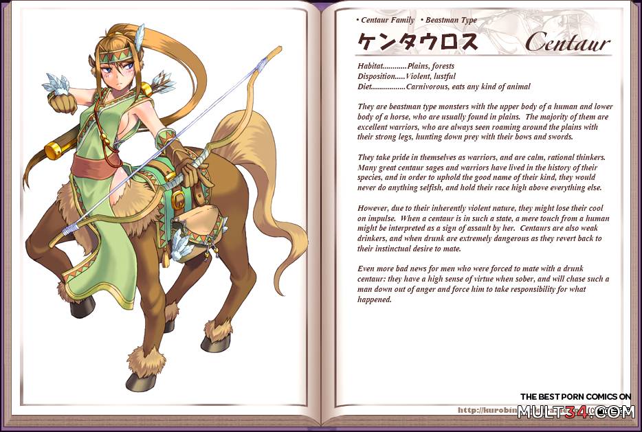Monster Girl Encyclopedia page 24