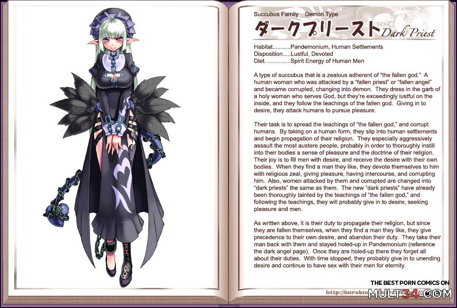 Monster Girl Encyclopedia page 37
