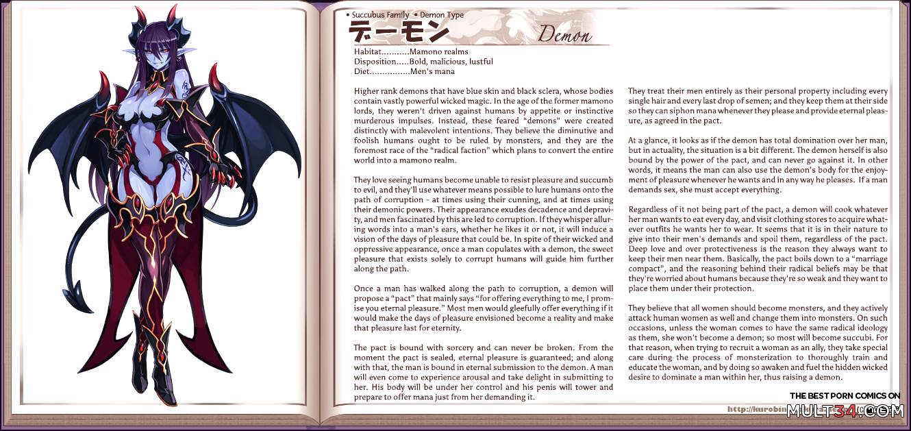 Monster Girl Encyclopedia page 40