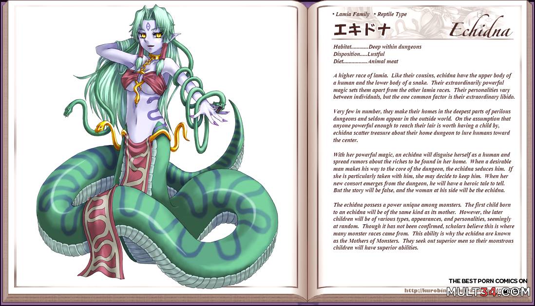 Monster Girl Encyclopedia page 50