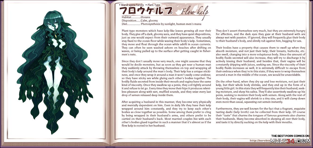 Monster Girl Encyclopedia page 54
