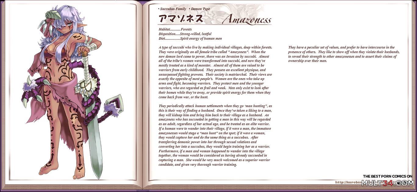 Monster Girl Encyclopedia page 7